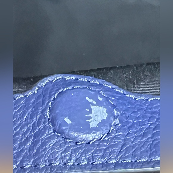 Marc Jacobs The Anchor Large Navy Pebbled Leather Bag - Picture 13 of 15